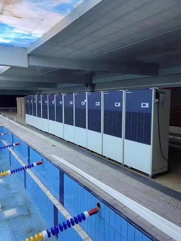 泳池专用防腐除湿机｜室内游泳馆恒温恒湿专业方案